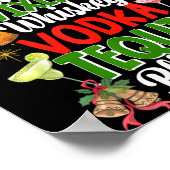 Poster Dasher Dancer Prancer Vixen Moscato Vodka Tequila  (Coin)