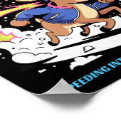 Poster Dasher Reindeer Christmas Speeding Fun  (Coin)