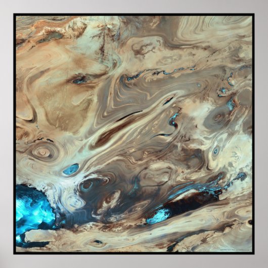 Poster Dasht-e Kevir Grand désert de sel Iran (Devant)