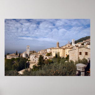 Poster d'Assisi Italie