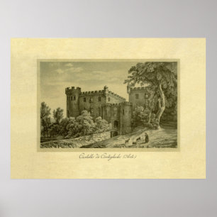 Poster d'Asti de Costigliole, Piémont, Italie