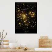 Poster d'astronomie Abell 1689 Galaxies (Cuisine)