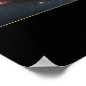 Poster d'astronomie colossale Galaxy Whirlpool (Coin)