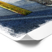 Poster dat Bunny Praying (Hoek)