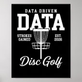 Poster Data Driven Data Strokes Gained Disc Golf  (Devant)