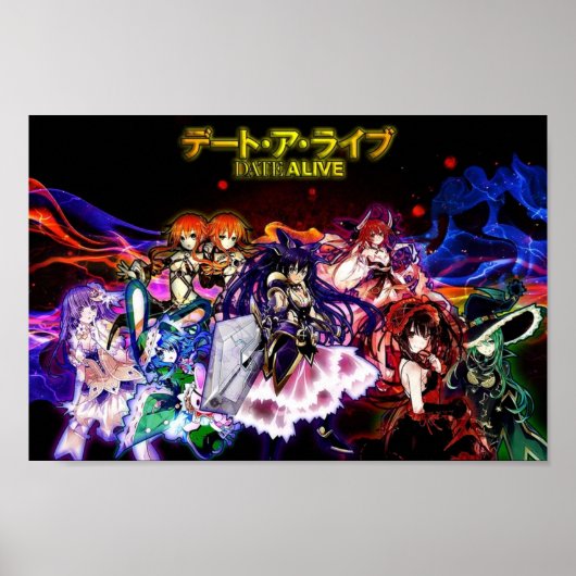 Poster Date A Live Anime (Devant)