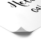 Poster Dates spéciales de Cute Couple Mariage (Coin)