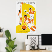 Poster d'athlétisme 2 (Bureau à domicile)