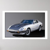 Poster Datsun 280zx (Devant)
