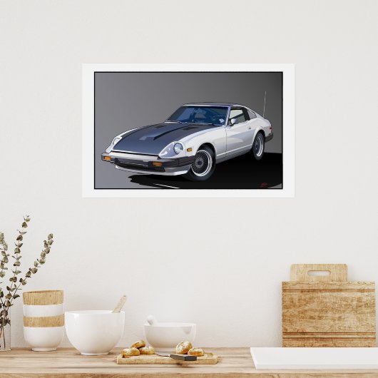 Poster Datsun 280zx (Cuisine)