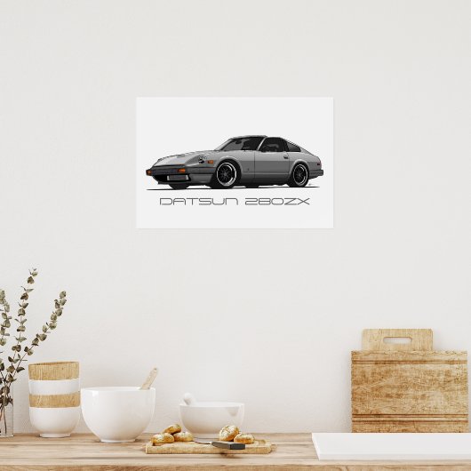 POSTER DATSUN 280ZX (Cuisine)