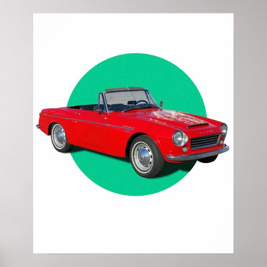 Poster datsun_roadster (Devant)