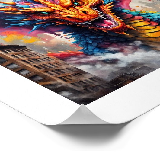 Poster d'attachement de dragon (Coin)