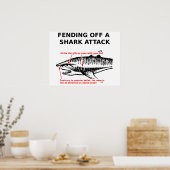 Poster d'attaque de requins (Cuisine)