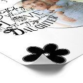 Poster Daughter Birthday Photo Collage Typography  (Coin)