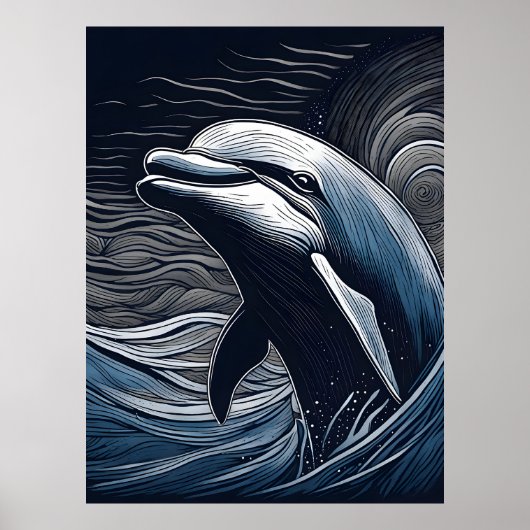 Poster Dauphin (Devant)