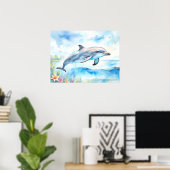 Poster Dauphin (Bureau à domicile)