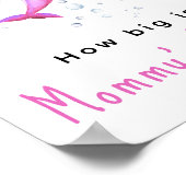 Poster Dauphin aquarelle - Quelle taille a le ventre de m (Coin)