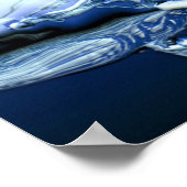 Poster Dauphin bleu (Coin)