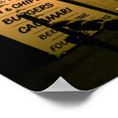 Poster Dauphin Sortir la nuit à Père Noël Cruz (Coin)