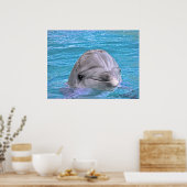 Poster Dauphin souriant (Cuisine)