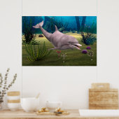 Poster Dauphin souriant (Cuisine)