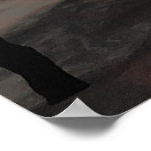 Poster Dauphins du coucher du soleil (Coin)