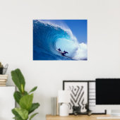 Poster Dauphins du surf (Bureau à domicile)