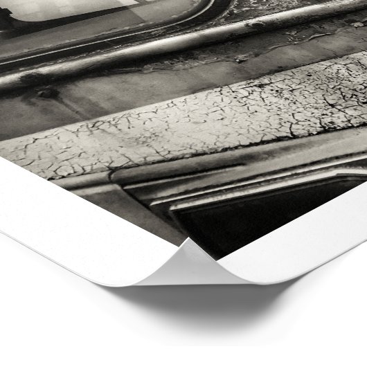 Poster d'autobus abandonné (Coin)