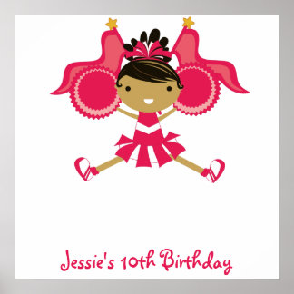 Poster d'autographe KRW Rose Pom-pom girl