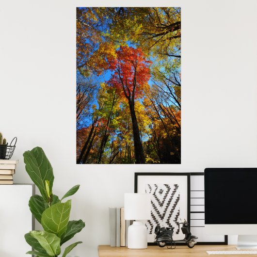 Poster d'automne (Bureau à domicile)