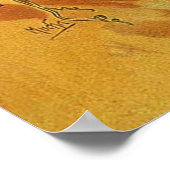 Poster d'automne Alphonse Mucha (Coin)