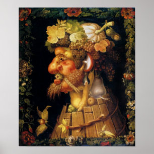 Poster d'automne Arcimboldo