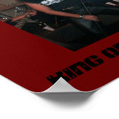 POSTER DAVE EVANS POSTER- KING DE TOUS LES BADASSES (Coin)