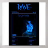 Poster Dave Psychodrama (Devant)