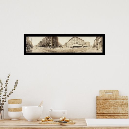 Poster Davenport, Iowa Photo 1907 (Cuisine)