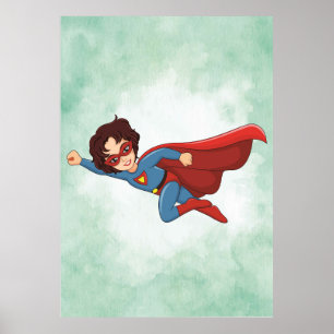 Poster d'aventure Super Boy - Fun Kids Factory