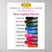 Poster d'avertissement anti-tabagisme (Devant)