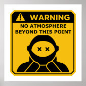 Poster d'avertissement d'atmosphère pour les ingén (Devant)