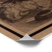 Poster d'avertissement Vampire. Décor de fête d'Ha (Coin)