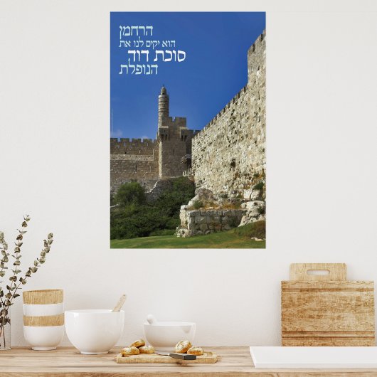 Poster david (Cuisine)