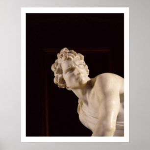 Poster David, 1623-24 (marbre) (détail)