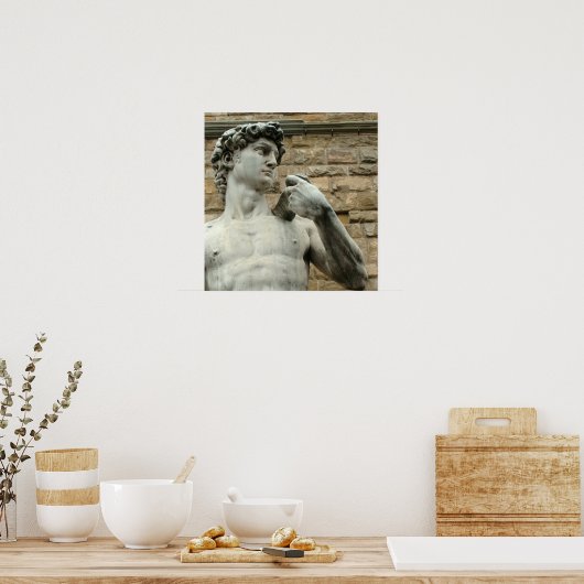 Poster David 1 de Michel-Ange (Cuisine)