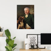 Poster David Attenborough Portrait (Bureau à domicile)