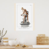 Poster David de Bernini dans une gravure de Nicolas Dorig (Cuisine)