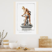 Poster David de Bernini dans une gravure de Nicolas Dorig (Cuisine)