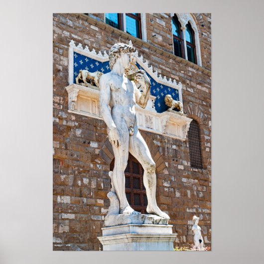 Poster David de Michel-Ange - Florence, Toscane, Italie (Devant)
