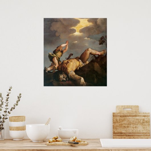 Poster David et Goliath (Cuisine)