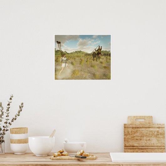 Poster David et Goliath (Cuisine)