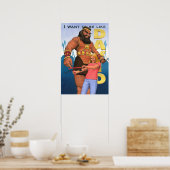 Poster David et Goliath-Girl (Cuisine)